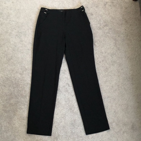 Reitmans The New Classic Straight Pants With Side Metal Buckles - Picture 5 of 9